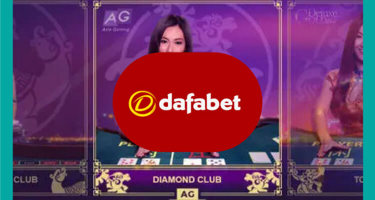 Collection of live games and providers on Dafabet